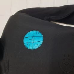 Sk8 Or Die Hoodie – Black And Teal Foil – Kids Sizes -Scooters & Skateboards 20211104 123645 scaled 1