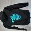 Sk8 Or Die Hoodie – Black And Teal Foil – Kids Sizes -Scooters & Skateboards 20211104 123725 scaled 1
