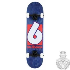 Birdhouse Complete Stage 3 B Logo Navy/Red 7.75 IN