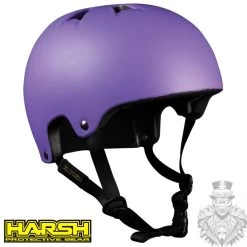 Harsh PRO EPS Helmet -Scooters & Skateboards Harsh PRO EPS Helmet Matt Purple 204 237 1280x1280