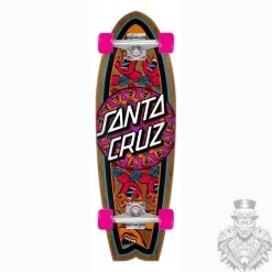 Santa Cruz Cruzer Complete Mandala Hand Shark Multi 8.8 IN