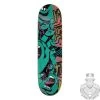 Santa Cruz Everslick Deck No Pattern Hand Green 8.5 IN