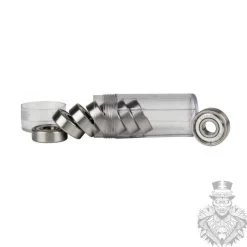 Sushi Skateboard Bearings – Chrome ABEC 3 (Pack Of 8)