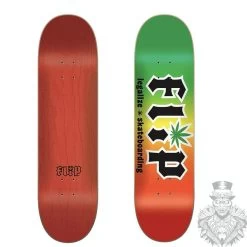 HKD Legalize Rasta 8.25″x32.31″ Flip Deck