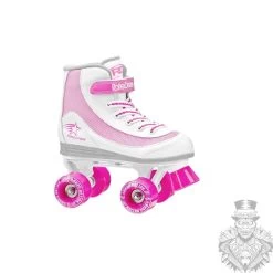Roller Derby FireStar V2 Roller Skates – White Pink