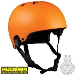 Harsh PRO EPS Helmet -Scooters & Skateboards orange helmet scaled 1
