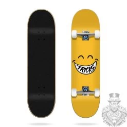 Tricks Smiley 7.375″ Complete Skateboard